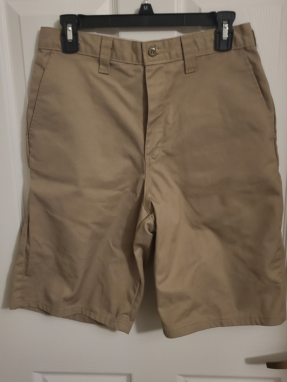 Dickies Men's Khaki Flat Front Work Shorts